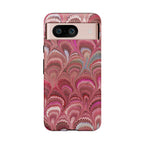 Shades of Pink Marbled Phone Case — Tough Protective Phone Cover