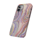 Pink Pastel Marbled Design, Italy Feather IPHONE17 + All Phone Cases
