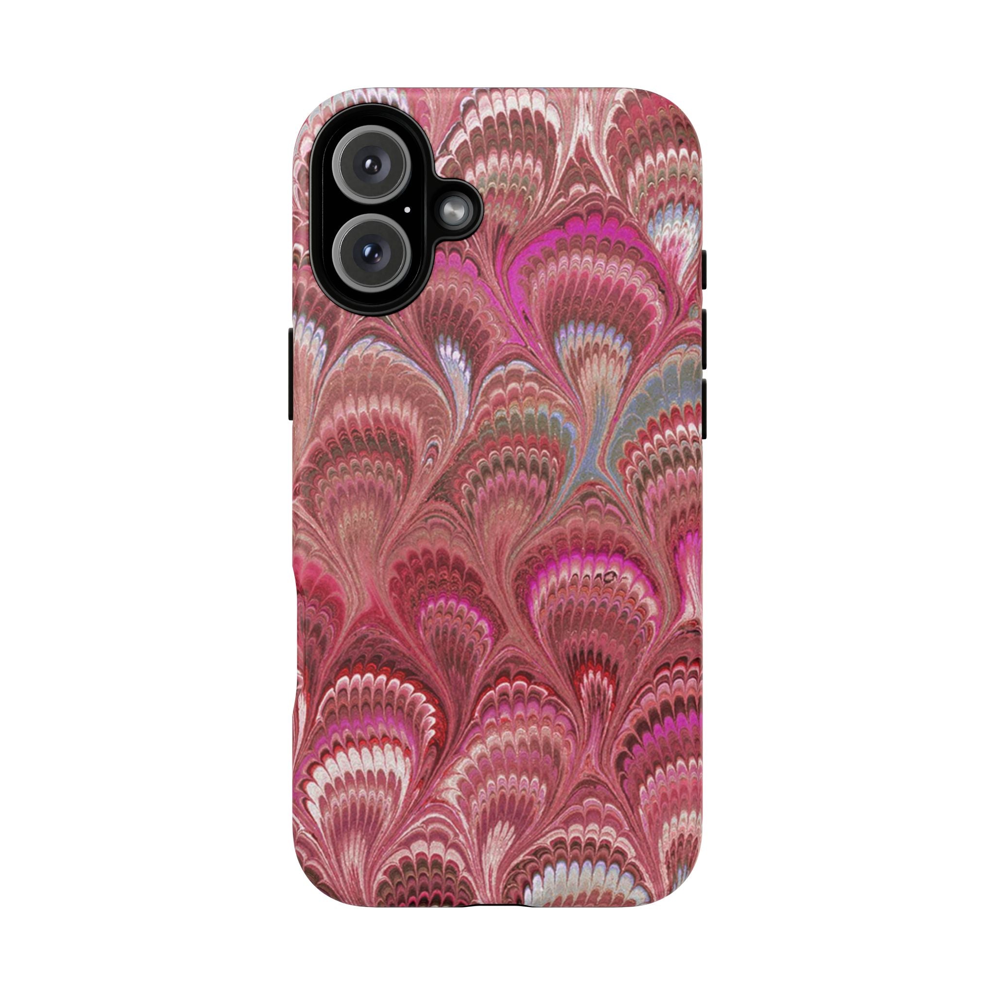 Shades of Pink Marbled Phone Case — Tough Protective Phone Cover