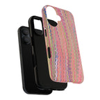 Pink Pastels Feather Marbled Vintage Design iPhone 16 + Samsung + Apple + Google - all models