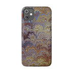 Italian Marbled Design, Multi-Colored Pallet, Slim Phone Cases, Case-Mate