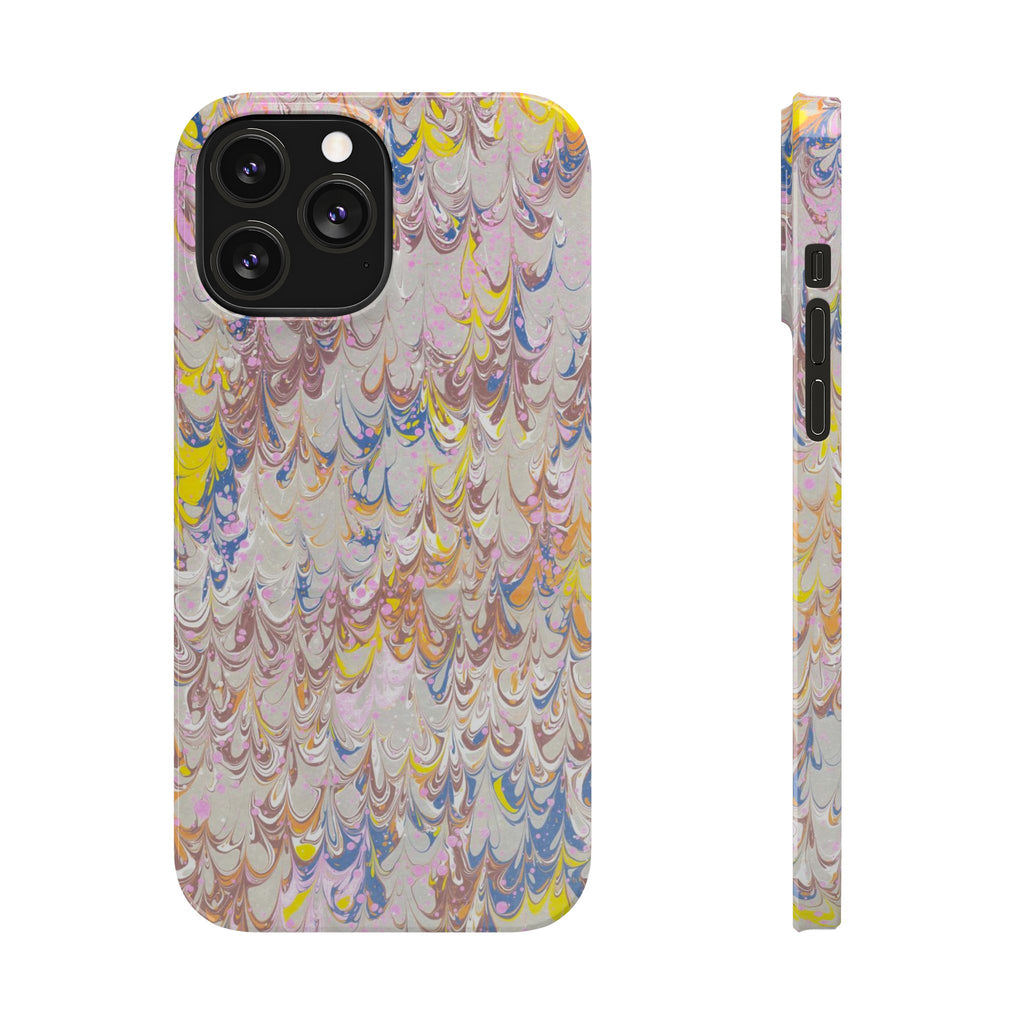 Multi-Color Italian Marbled Designed, Slim Phone Cases, Case-Mate