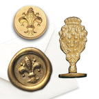 Fleur de Lis Wax Seal Stamp