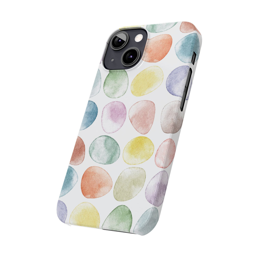 Colorful Watercolor Organic Circle Phone Cases