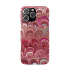 Shades of Pink Marbled Phone Case — Tough Dual Layer Phone Cover