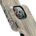 Italian Beige & Blue Marble Phone Case - Dual Layer Case - Impact-Resistant Durable Case for Apple & Samsung