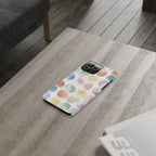 Colorful Watercolor Organic Circle Phone Cases