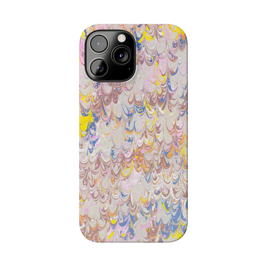Multi-Color Italian Marbled Designed, Slim Phone Cases, Case-Mate
