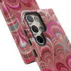 Shades of Pink Marbled Phone Case — Tough Protective Phone Cover