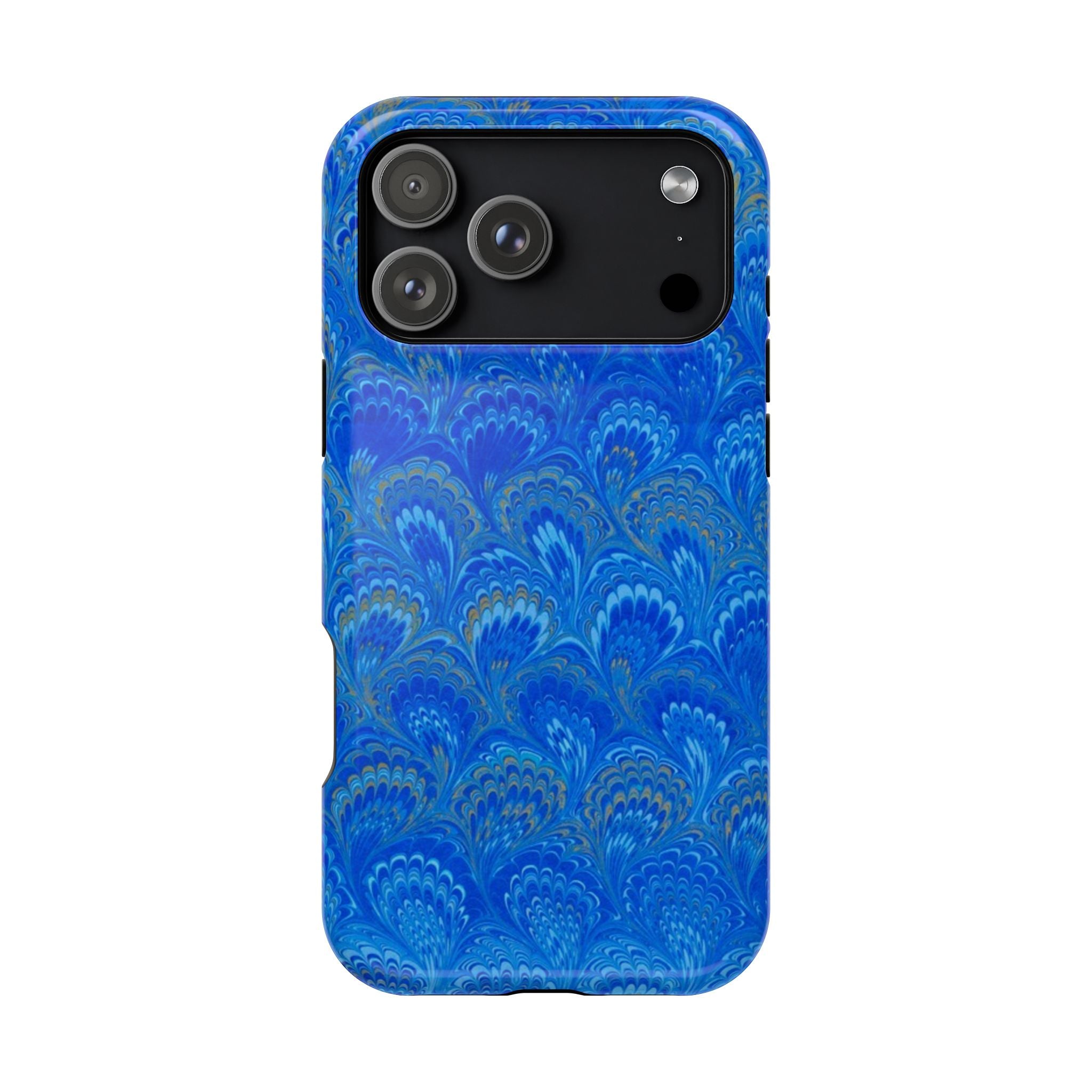 Bright Blue Marble - Dual Cover Phone Case