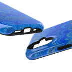 Bright Blue Marble - Dual Cover Phone Case