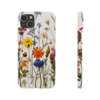 Floral Phone Cases, Pressed Flowers Design, iPhone 17 Case, Botanical Phone Accessories