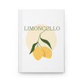 Limoncello Yellow Lemon Hardcover Journal — Matte Lemon Cover