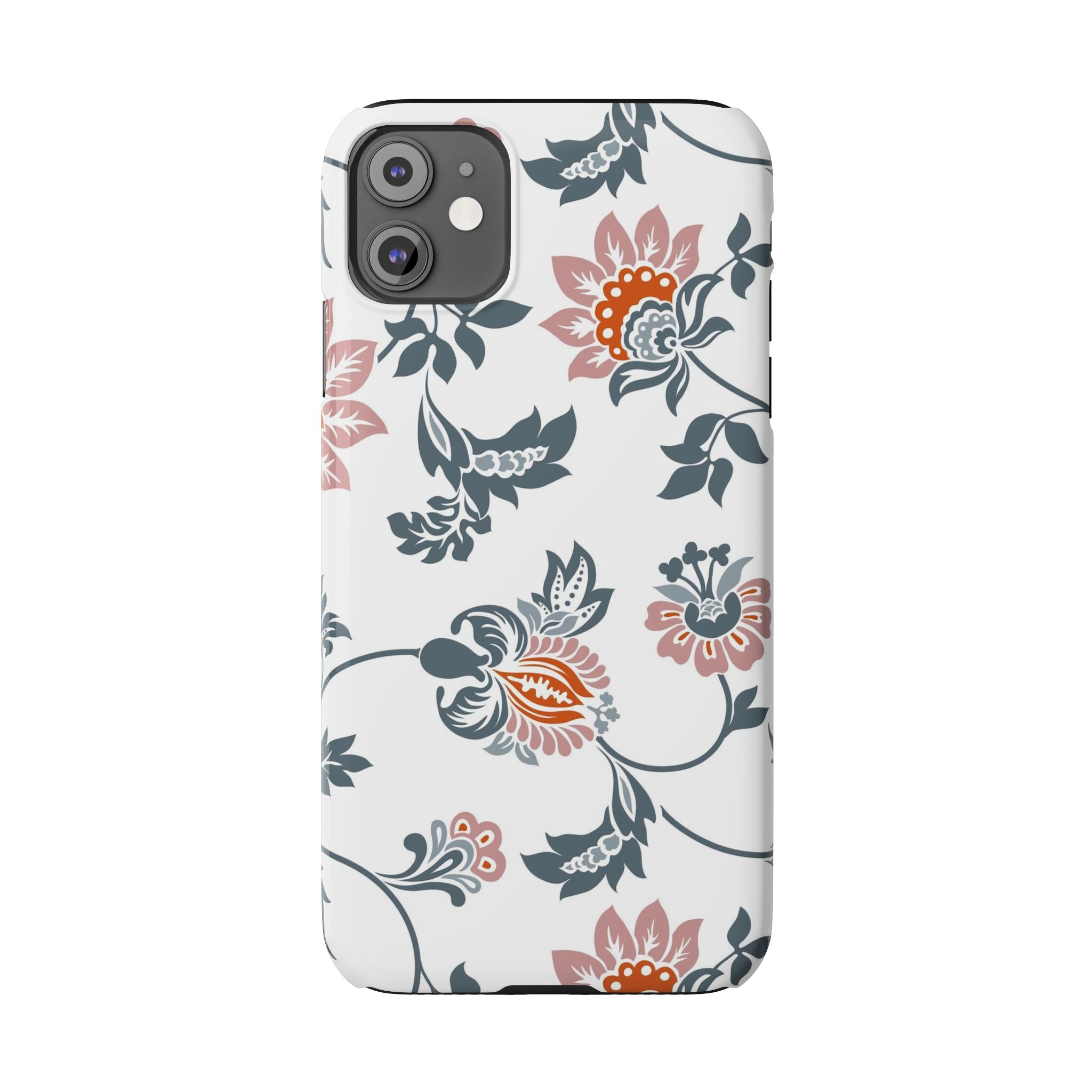 Pink and Green Floral
