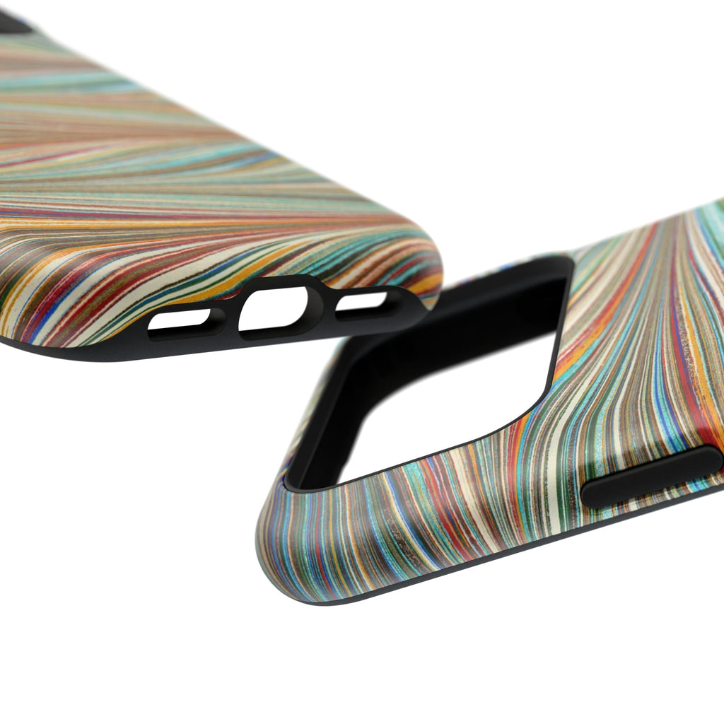Traditional Hand-Marbled Florentine Multi-Colored Dual Layer Phone Case