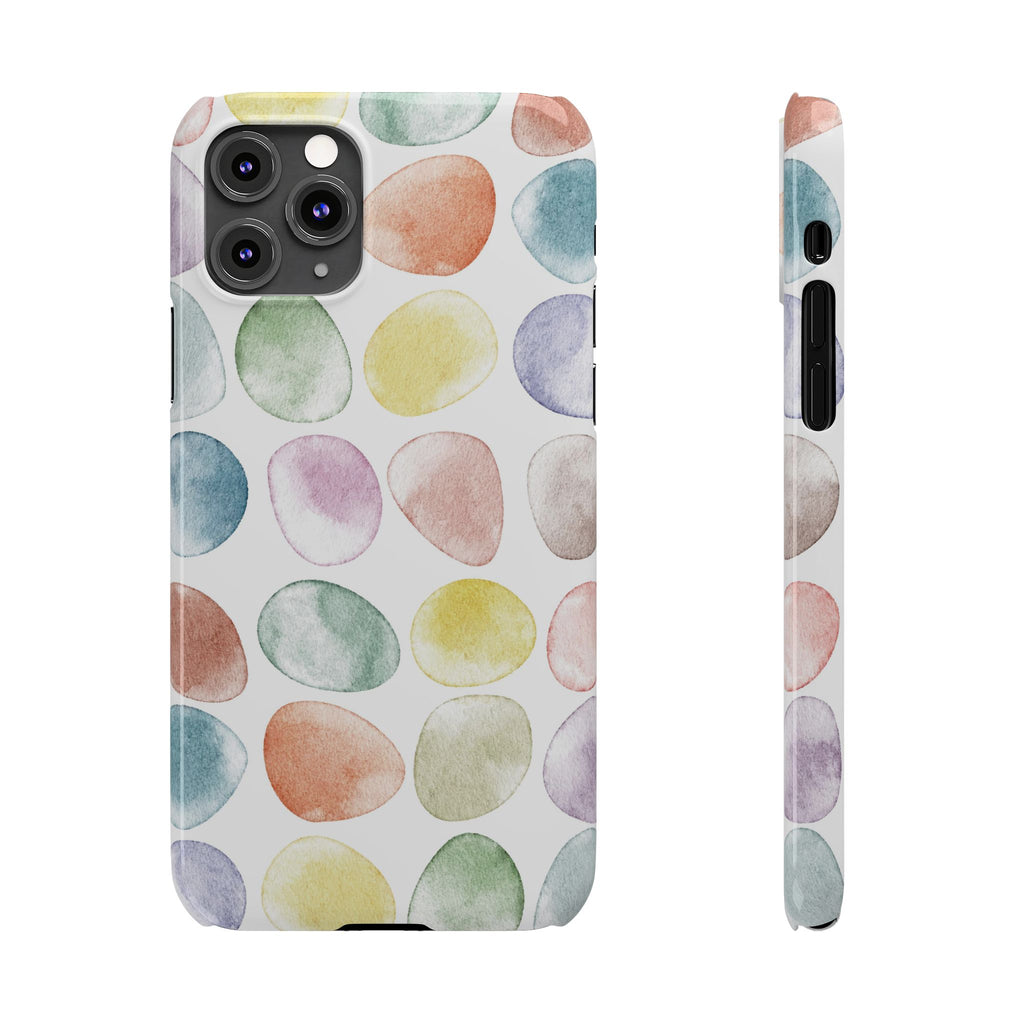 Colorful Watercolor Organic Circle Phone Cases
