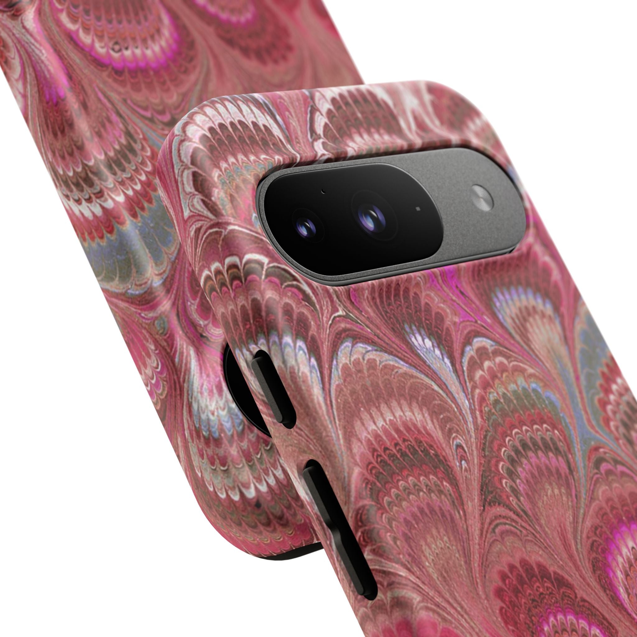 Shades of Pink Marbled Phone Case — Tough Protective Phone Cover