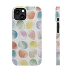 Colorful Watercolor Organic Circle Phone Cases