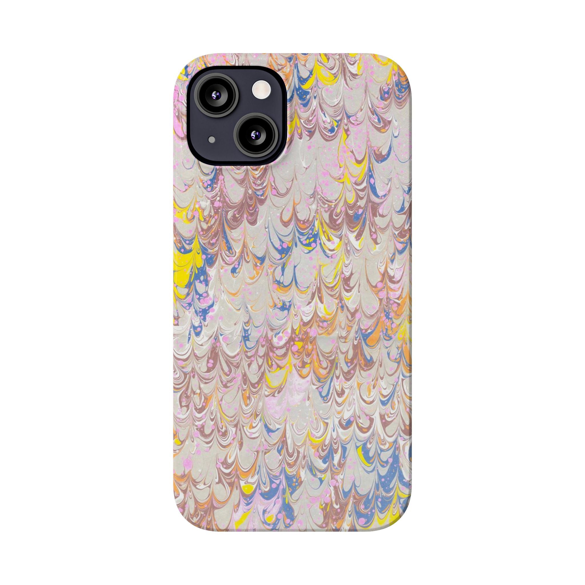 Multi-Color Italian Marbled Designed, Slim Phone Cases, Case-Mate