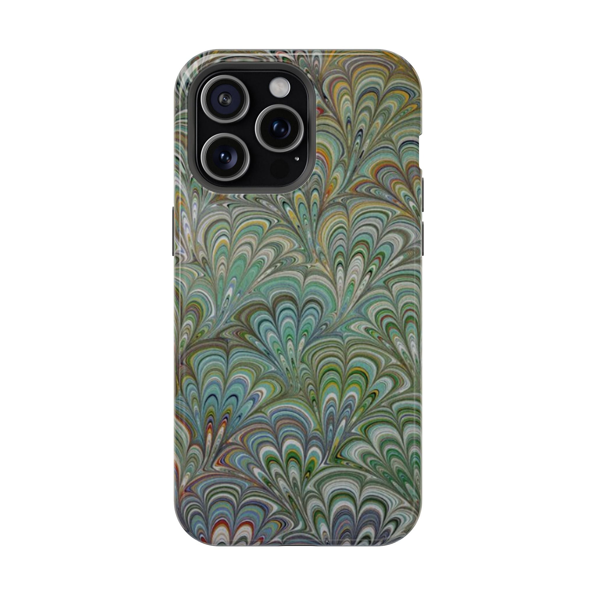 Italian Peacock Green Highly Durable Phone Case for Apple + Samsung