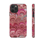 Shades of Pink Marbled Phone Case — Tough Protective Phone Cover