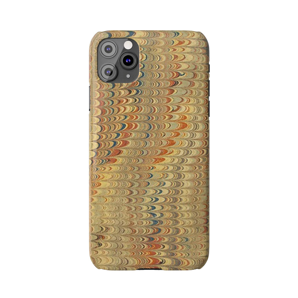 Phone Cases - Golden Fall Neutrals Italian Marbled Design, Gift for Art Lovers, Customizable and Stylish