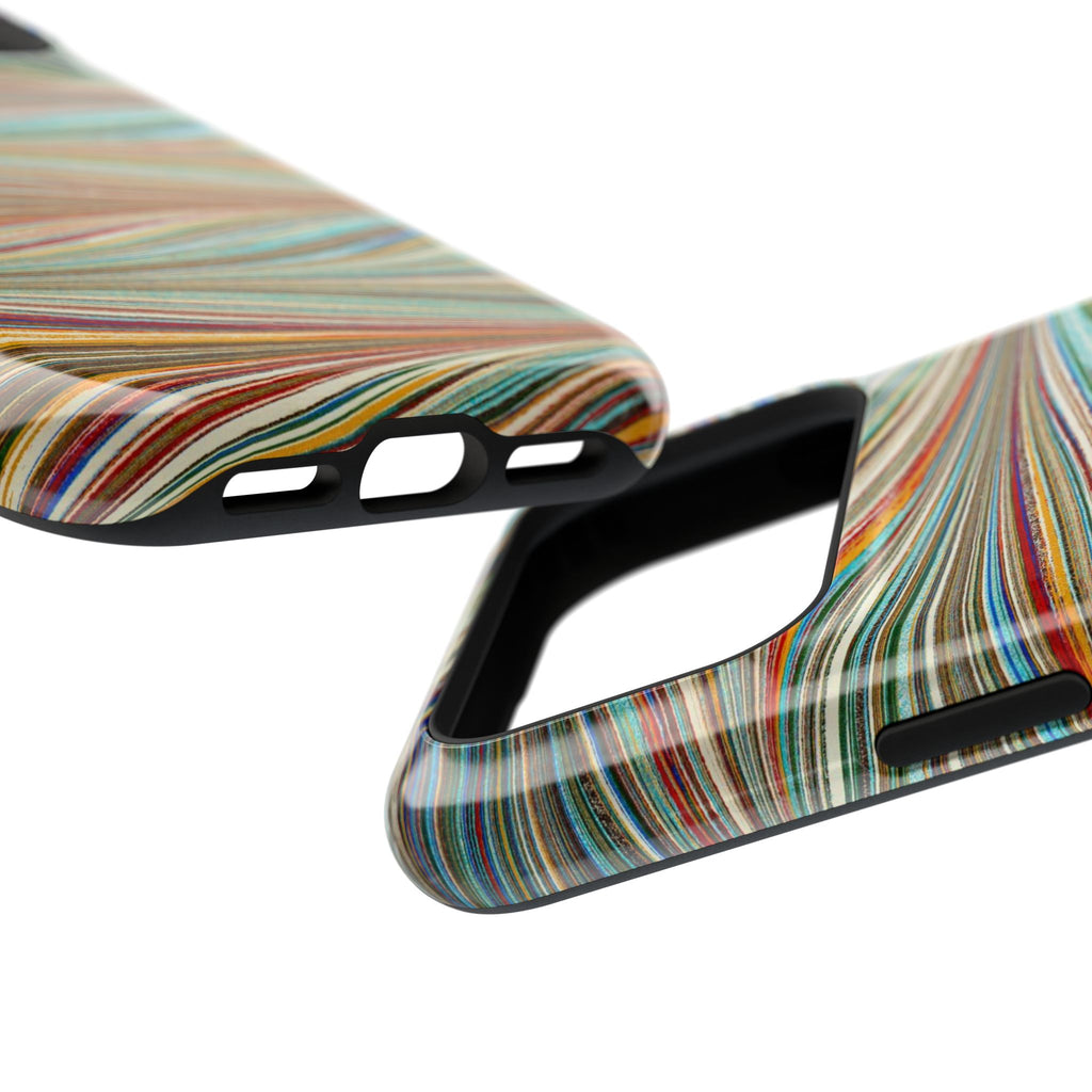 Traditional Hand-Marbled Florentine Multi-Colored Dual Layer Phone Case