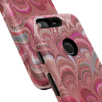 Shades of Pink Marbled Phone Case — Tough Protective Phone Cover