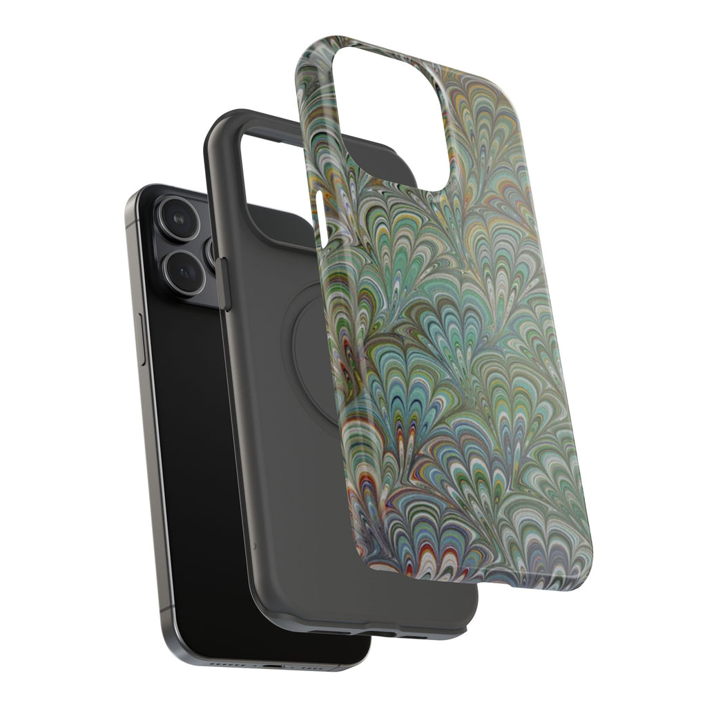 Italian Peacock Green Highly Durable Phone Case for Apple + Samsung