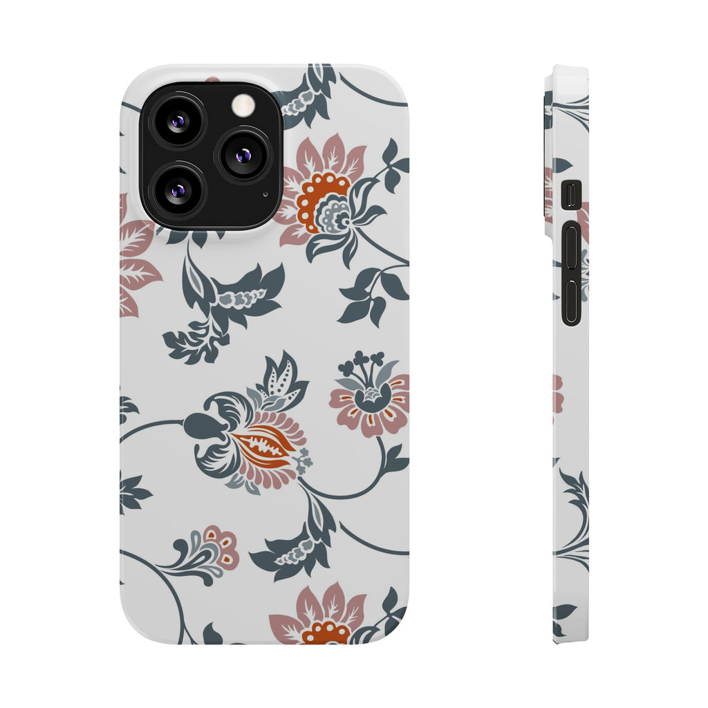 Pink and Green Floral