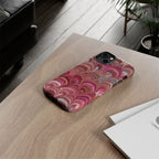 Shades of Pink Marbled Phone Case — Tough Protective Phone Cover