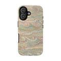 Beige Swirl Vintage Italian Marble Design - Dual Layer Phone Cases