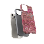 Shades of Pink Marbled Phone Case — Tough Protective Phone Cover