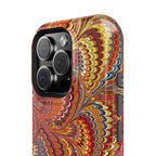 Red, Blue, Yellow Italian Marbled Phone Dual Layer Phone Case