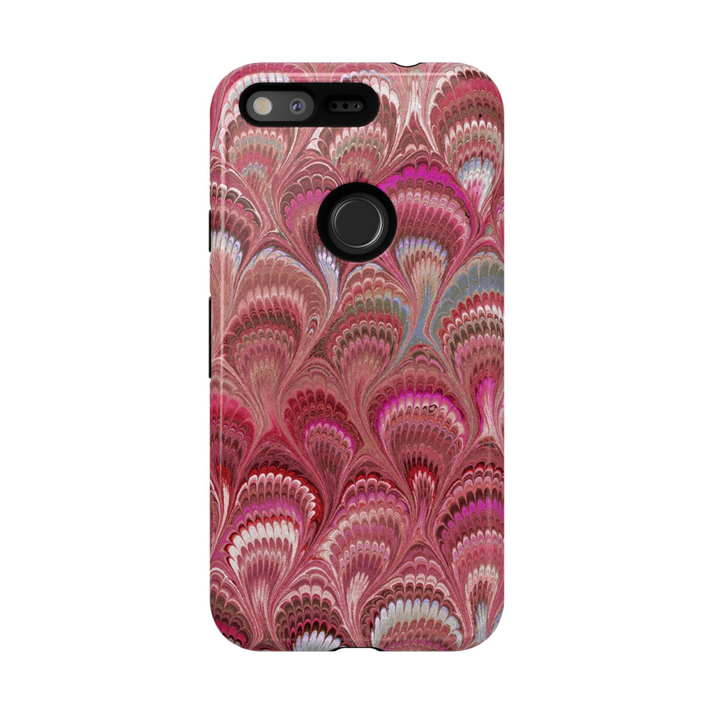 Shades of Pink Marbled Phone Case — Tough Protective Phone Cover