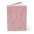Pink Crinkled Paper