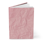 Pink Crinkled Paper