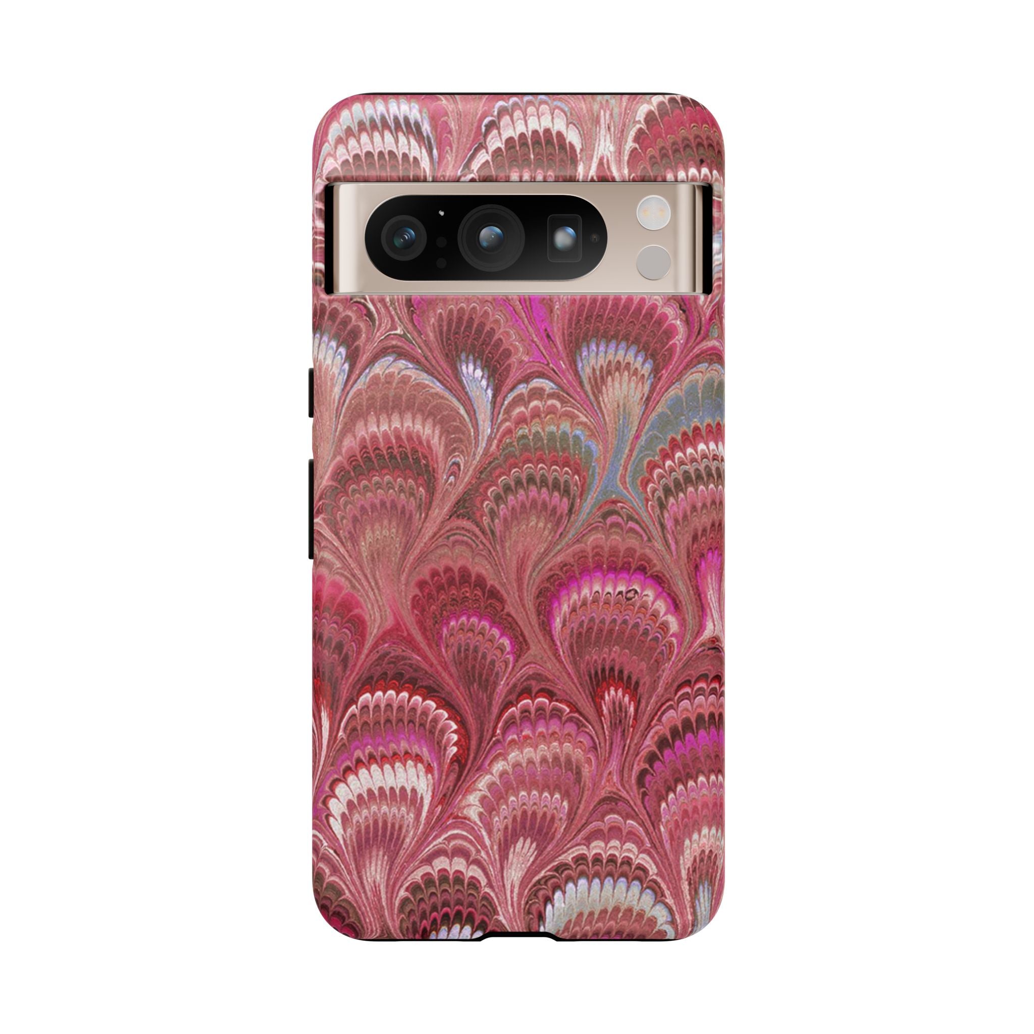 Shades of Pink Marbled Phone Case — Tough Protective Phone Cover
