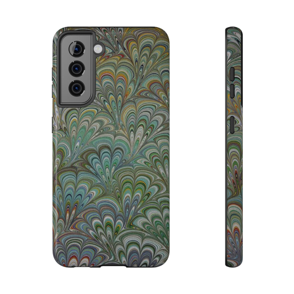 Italian Peacock Green Highly Durable Phone Case for Apple + Samsung