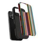 Fall Stripes Tough Phone Case - Dual Layer