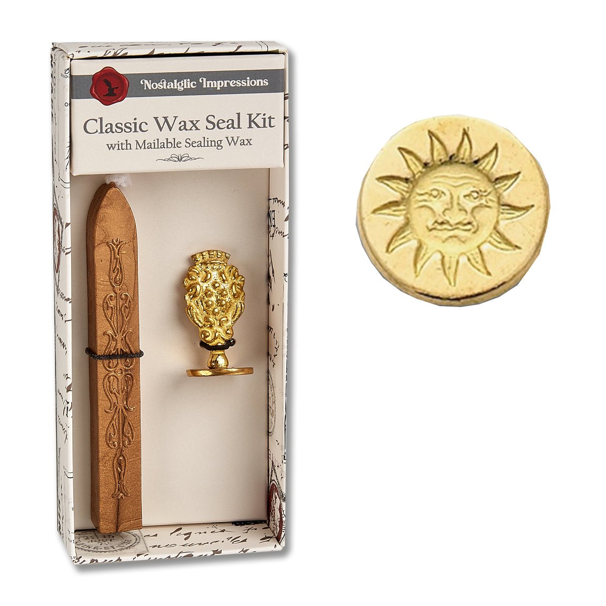 Wax Seal Gift Set Kit with popular symbols - choice of design