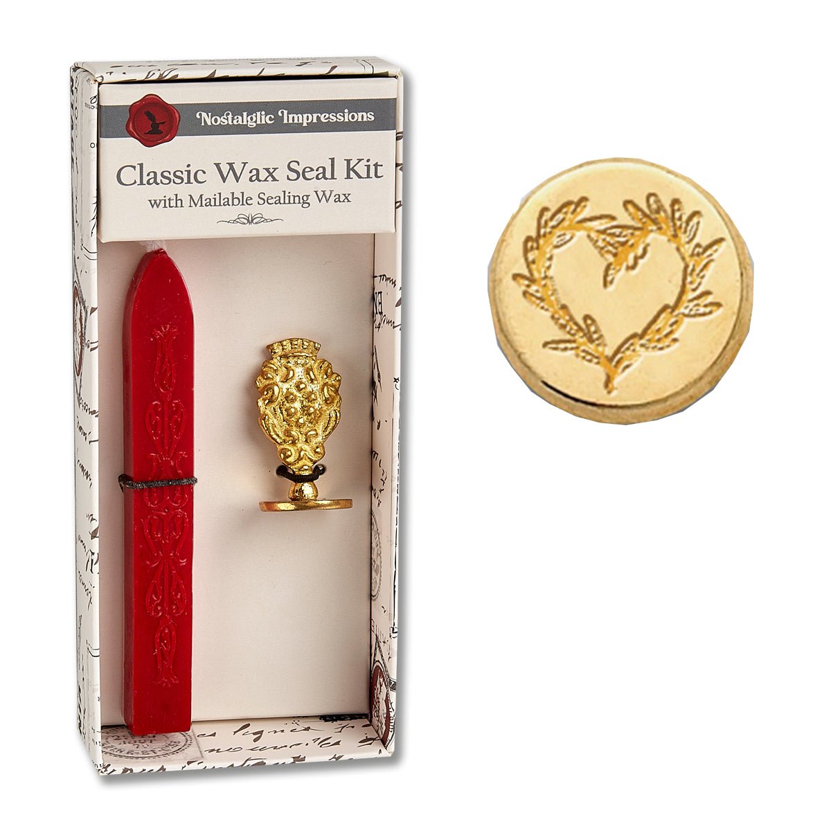 Wax Seal Gift Set Kit with popular symbols - choice of design
