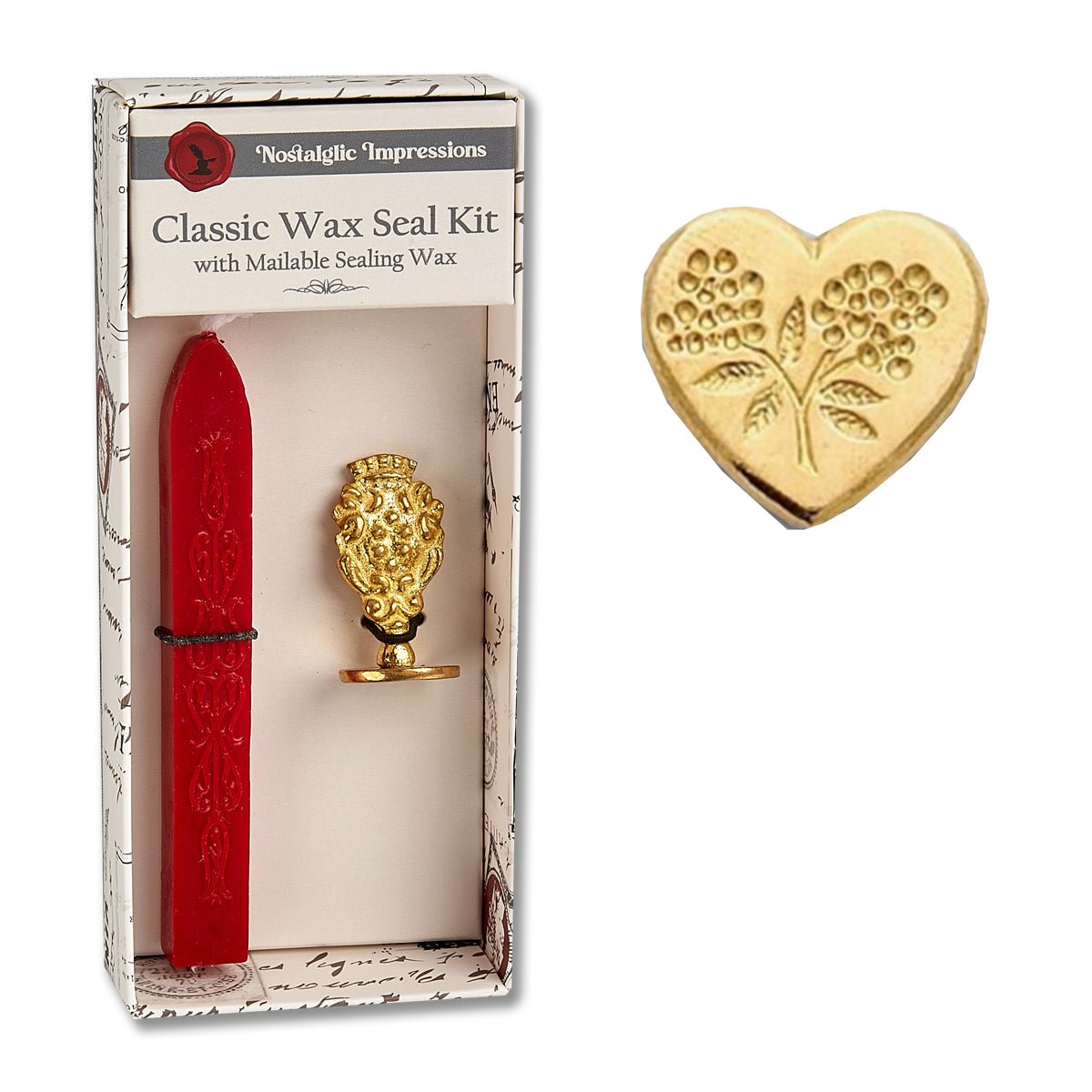 Wax Seal Gift Set Kit with popular symbols - choice of design