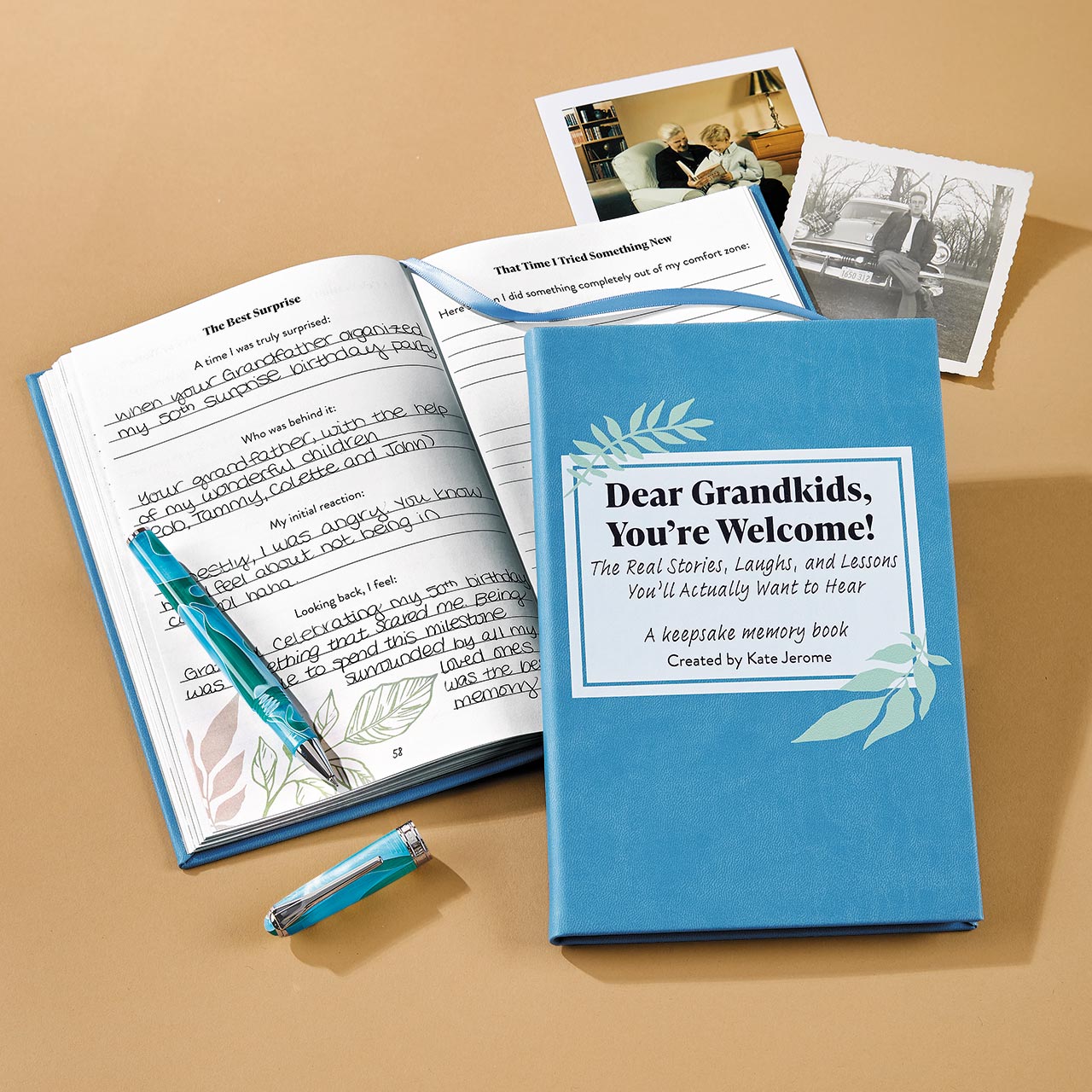 Heritage Journal - for Parents and Grandparents - Story Prompts for Families