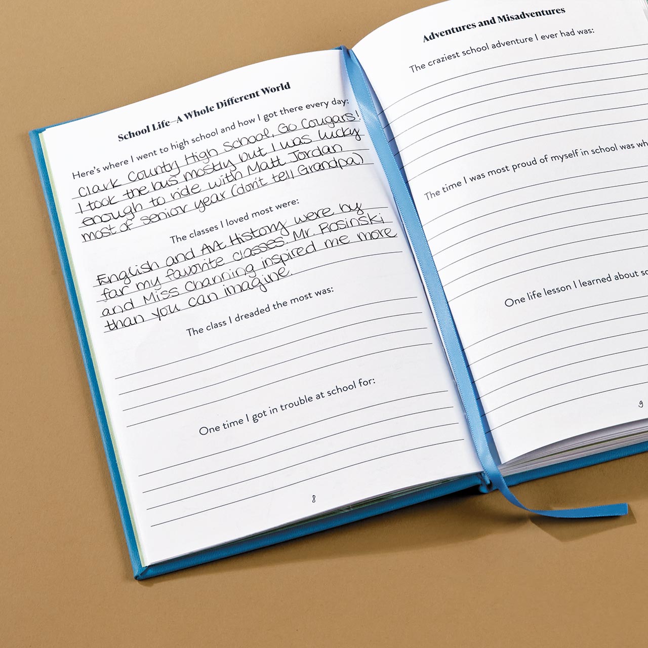 Heritage Journal - for Parents and Grandparents - Story Prompts for Families