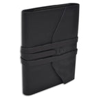 Leather Wrap Journal Italian made- Refillable-128 lined pages