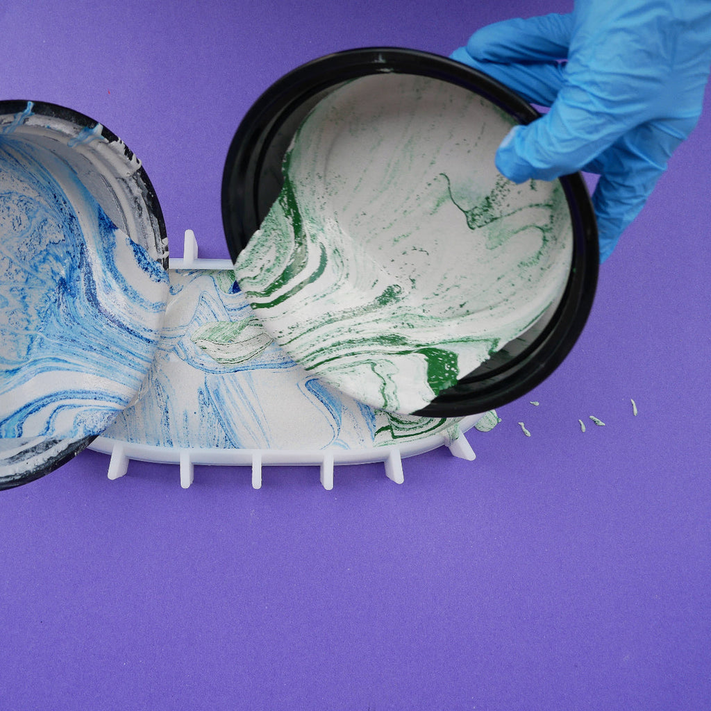 Marbled Bowl Sand Candle Kit