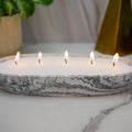 Marbled Bowl Sand Candle Kit