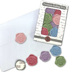 You're Invited Adhesive Wax Seal Quick-Ship Stickers 25PK-6 Colors