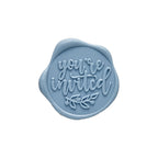 You're Invited Adhesive Wax Seal Quick-Ship Stickers 25PK-6 Colors